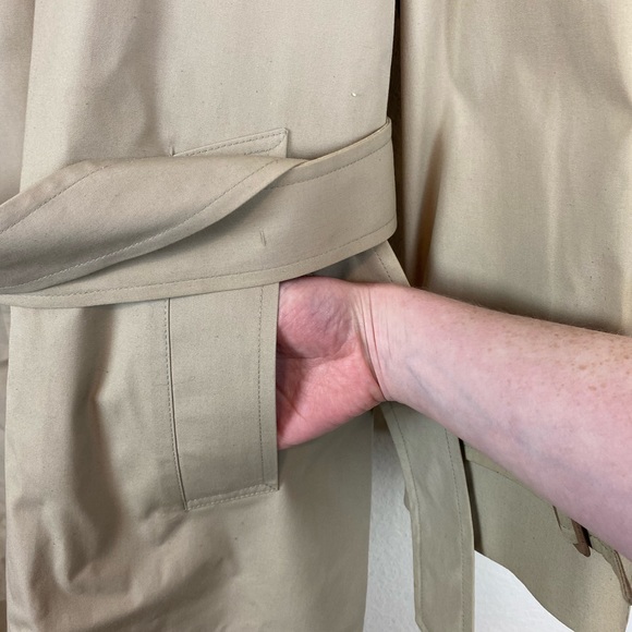 London Fog Beige Maincoat - Picture 2 of 7